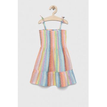 GAP rochie din in pentru copii mini, evazati