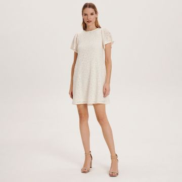 Reserved - Rochie de dantelă - Ivory