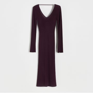 Reserved - Rochie din Lyocell Tencel™ PREMIUM - Bordo