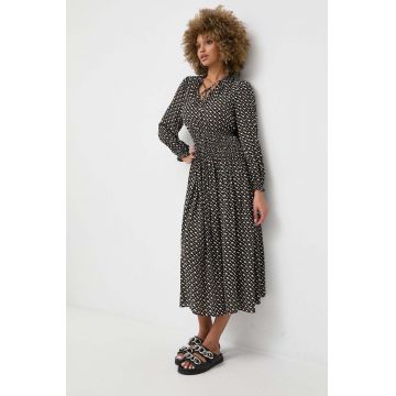 BOSS rochie midi, drept