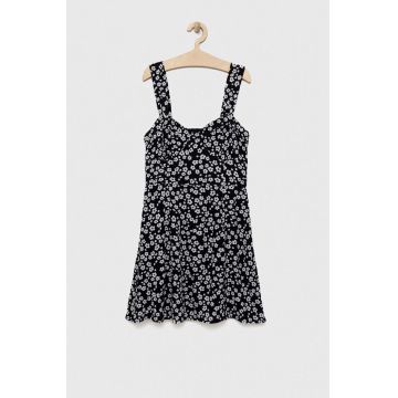 GAP rochie fete culoarea negru, mini, evazati