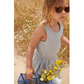 Liewood rochie din bumbac pentru copii culoarea bej, mini, evazati