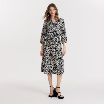 Reserved - Rochie din viscoză - Negru Reserved - Rochie din viscoză - Negru