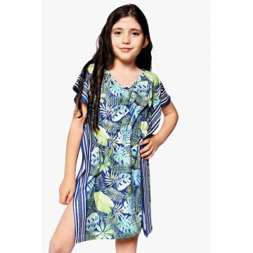 Rochie cu model tropical