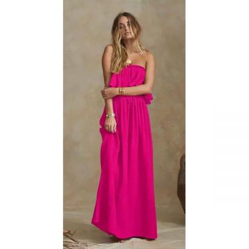 Rochie Dama Lunga BrindaOne Fucsia