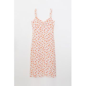 Rochie din viscoza cu imprimeu floral