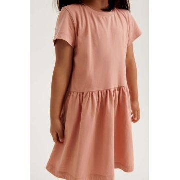 Liewood rochie fete culoarea bej, mini, evazati