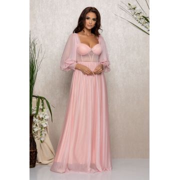 Rochie Louisiana Peach