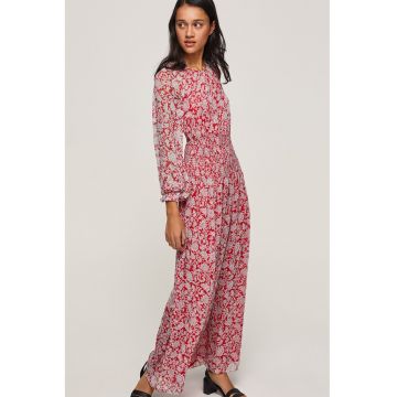 Rochie maxi evazata cu decupaje pe spate Berenice
