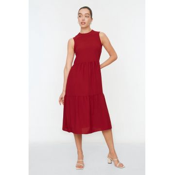 Rochie midi evazata
