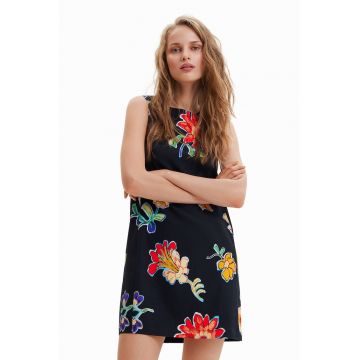 Rochie mini cu imprimeu floral