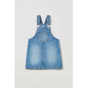 OVS rochie din denim pentru copii mini, drept