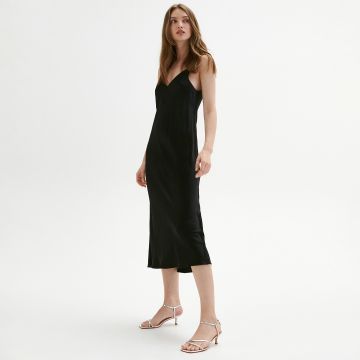 Reserved - Rochie din EcoVero™ cu conținut ridicat de viscoză - Negru Reserved - Rochie din EcoVero™ cu conținut ridicat de viscoză - Negru