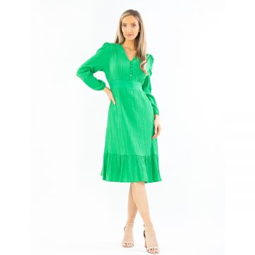 Rochie Dama Bumbac Ananda Verde