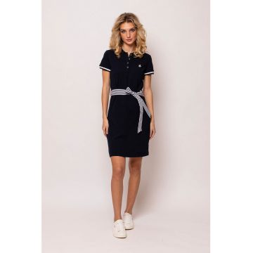 Rochie-tricou cu cordon detasabil Vadibo
