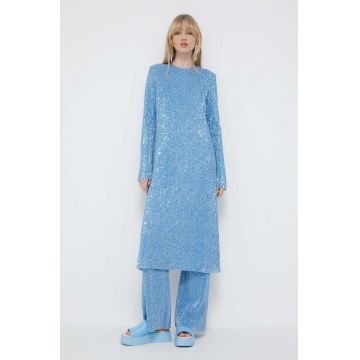Stine Goya rochie midi, drept
