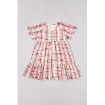 zippy rochie din bumbac pentru copii mini, drept