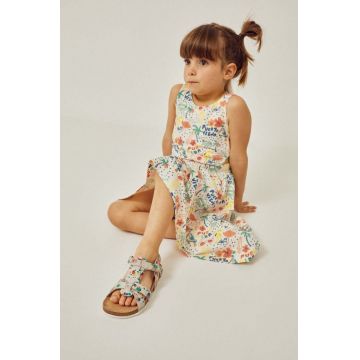 zippy rochie din bumbac pentru copii mini, evazati