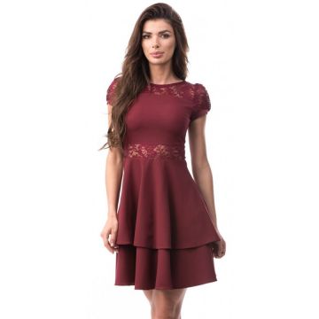 Rochie de seara Holly grena