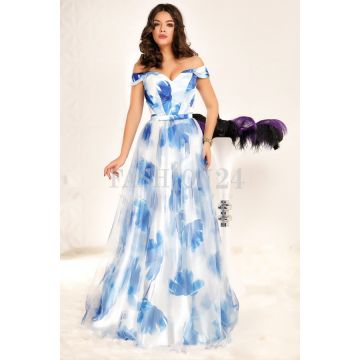 Rochie Lunga Amazing Evening Blue