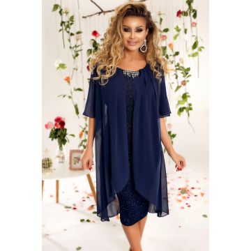 Rochie Tessa bleumarin