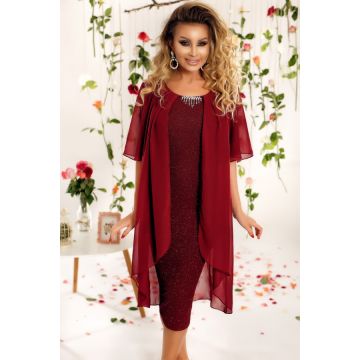 Rochie Tessa bordo