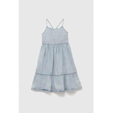 GAP rochie jeans mini, evazati