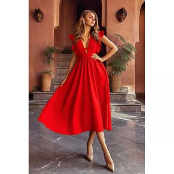 Rochie Dama Havana Rosu