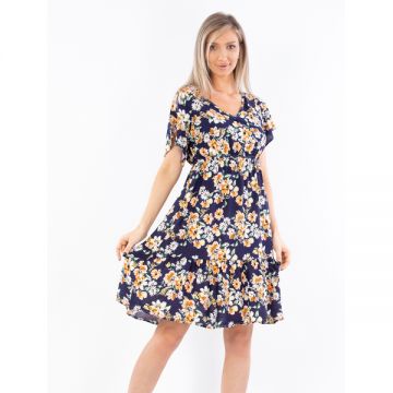 Rochie Dama Montague S Three Bleumarin