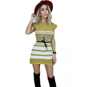 Rochie scurta Lolla tricotata
