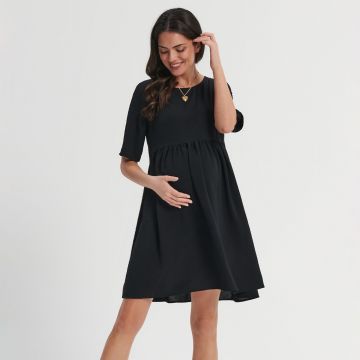 Sinsay - Rochie mini MAMĂ - Negru