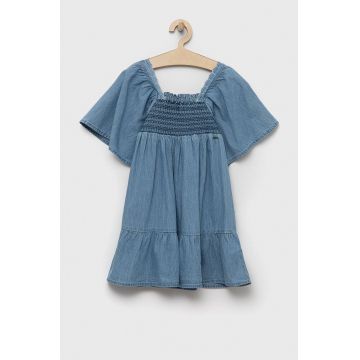 Pepe Jeans rochie din denim pentru copii Bay mini, evazati