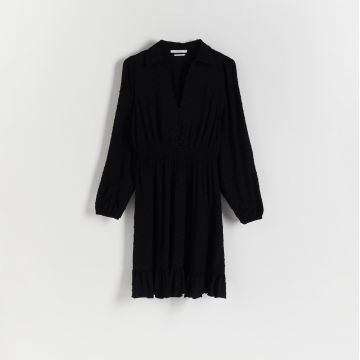 Reserved - Rochie din viscoză - Negru Reserved - Rochie din viscoză - Negru