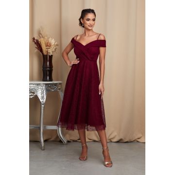 Rochie Ines Bordo Rochie Ines Bordo