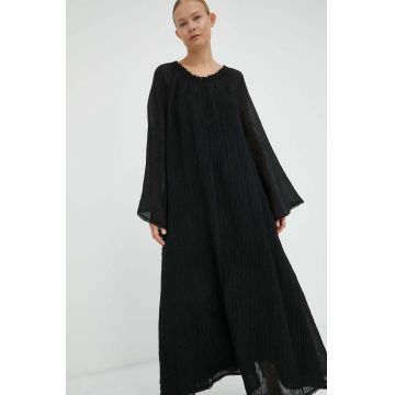 By Malene Birger rochie culoarea negru, maxi, oversize