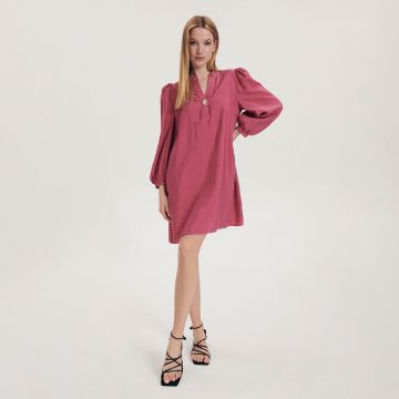 Reserved - Rochie din viscoză - Violet