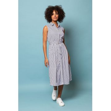 Rochie-camasa cu model in dungi Virag