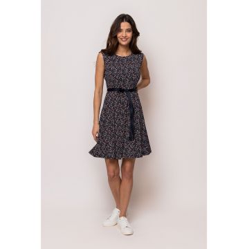 Rochie evazata din amestec de modal Vaercio
