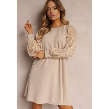 Rochie Bej deschis Rochie Bej deschis