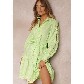 Rochie Verde deschis