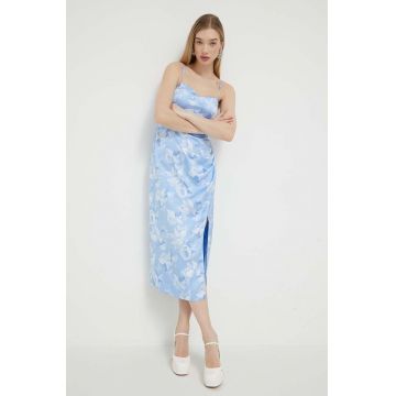 Hollister Co. rochie midi, mulata