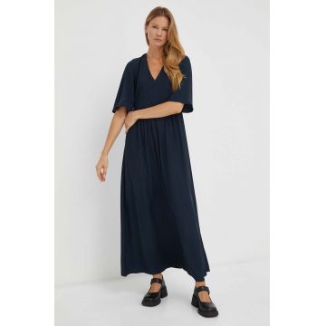 Marc O'Polo rochie culoarea albastru marin, maxi, evazati