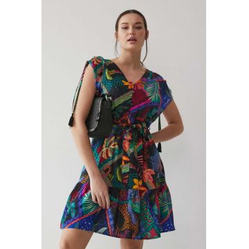 Medicine rochie mini, evazati