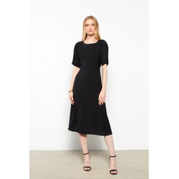 Rochie midi evazata uni