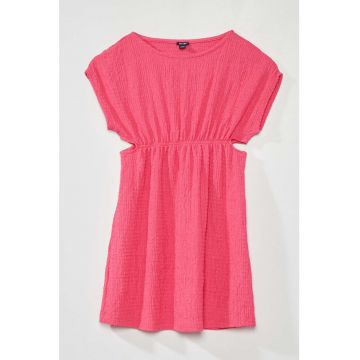 Rochie evazata cu decupaje