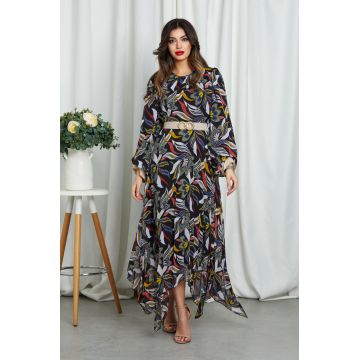 Rochie Ilinka Negru Multi