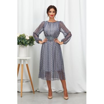 Rochie Norika Gri Petrol