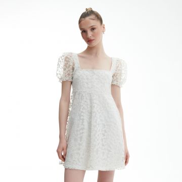 Cropp - Rochie pentru femei - Ivory