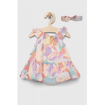 GAP rochie din bumbac pentru bebeluși mini, evazati