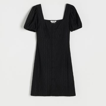 Reserved - Ladies` dress - Negru